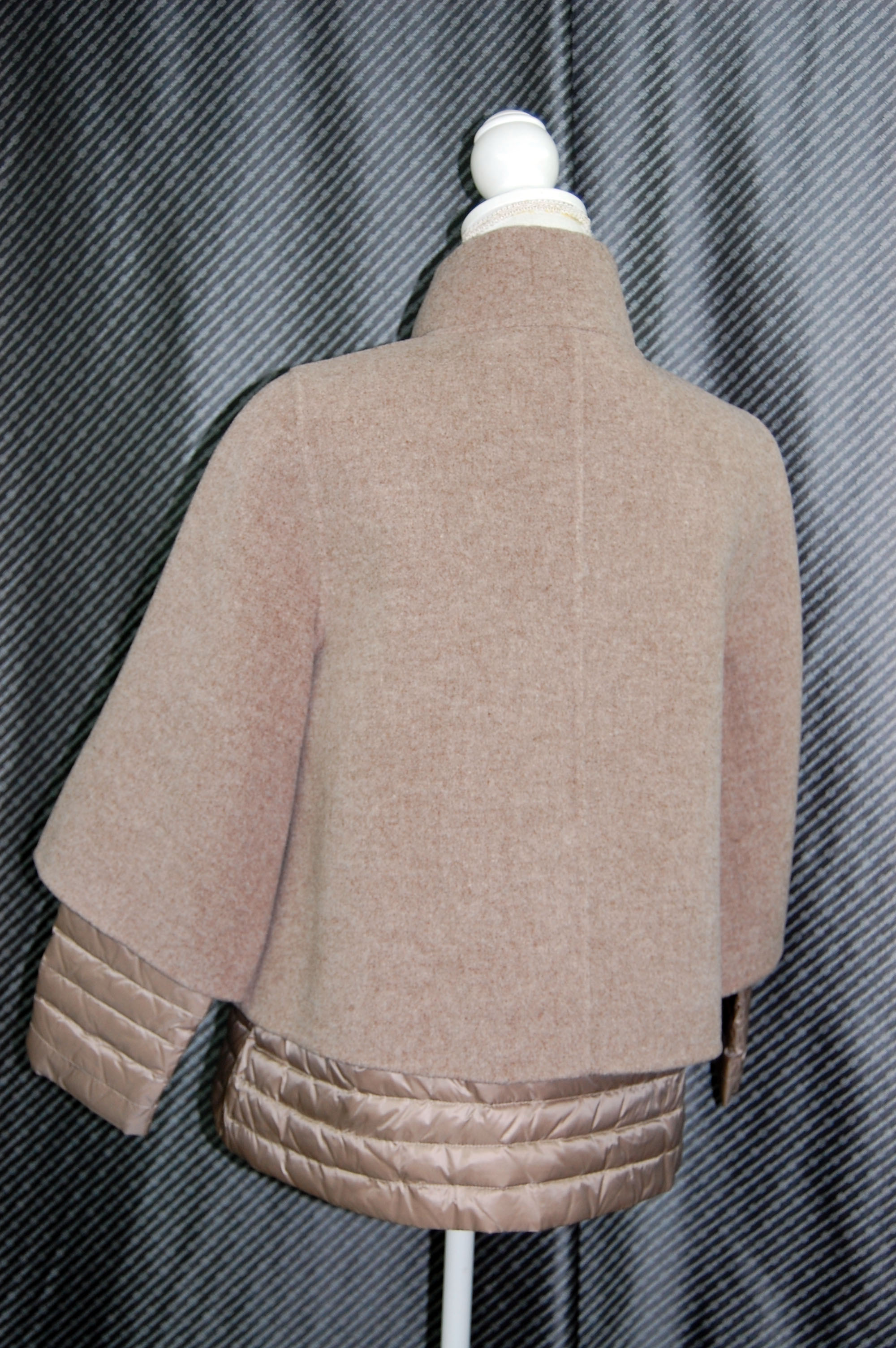 インナーダウンジャケット付　ウールダブルフェイスジャケットの画像