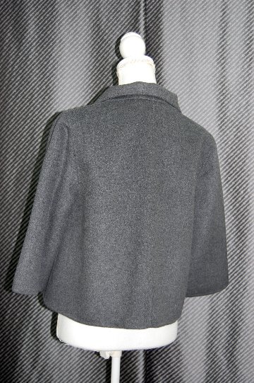 インナーダウンジャケット付　ウールダブルフェイスジャケットの画像