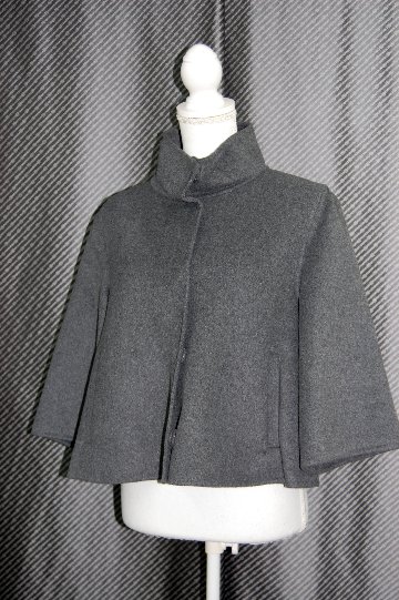 インナーダウンジャケット付　ウールダブルフェイスジャケットの画像