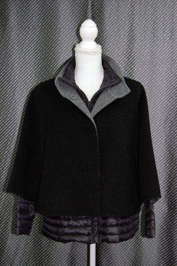 インナーダウンジャケット付　ウールダブルフェイスジャケットの画像