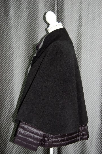 インナーダウンジャケット付　ウールダブルフェイスジャケットの画像