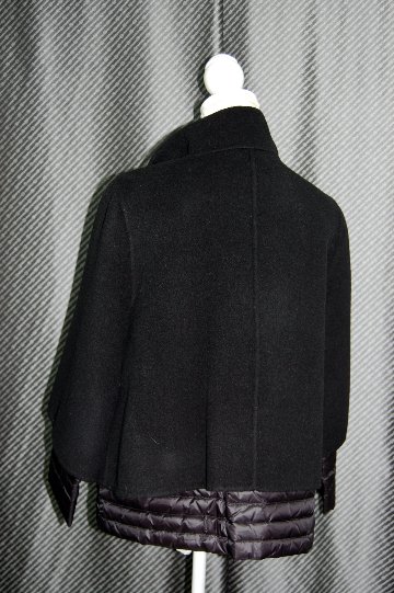 インナーダウンジャケット付　ウールダブルフェイスジャケットの画像