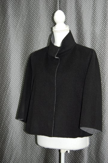 インナーダウンジャケット付　ウールダブルフェイスジャケットの画像