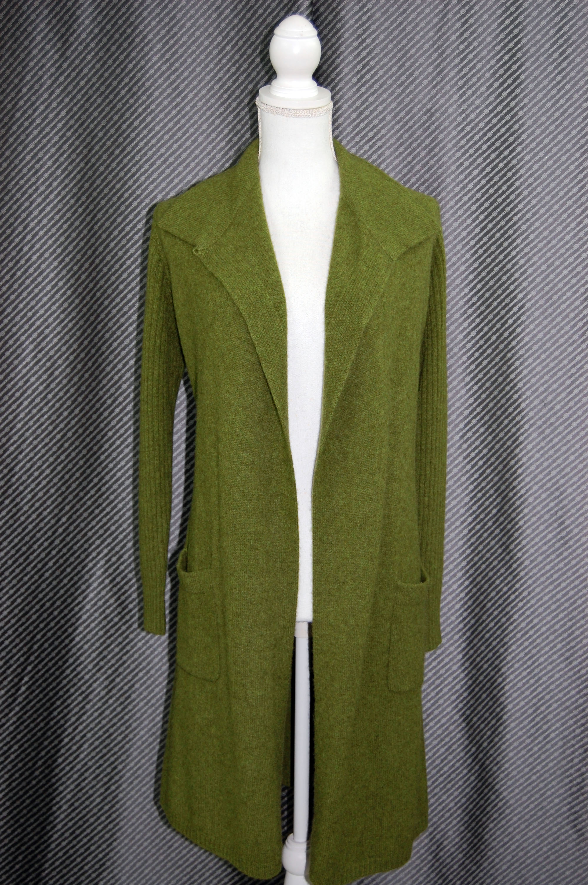 ヤクニット　ロングカーディガンの画像