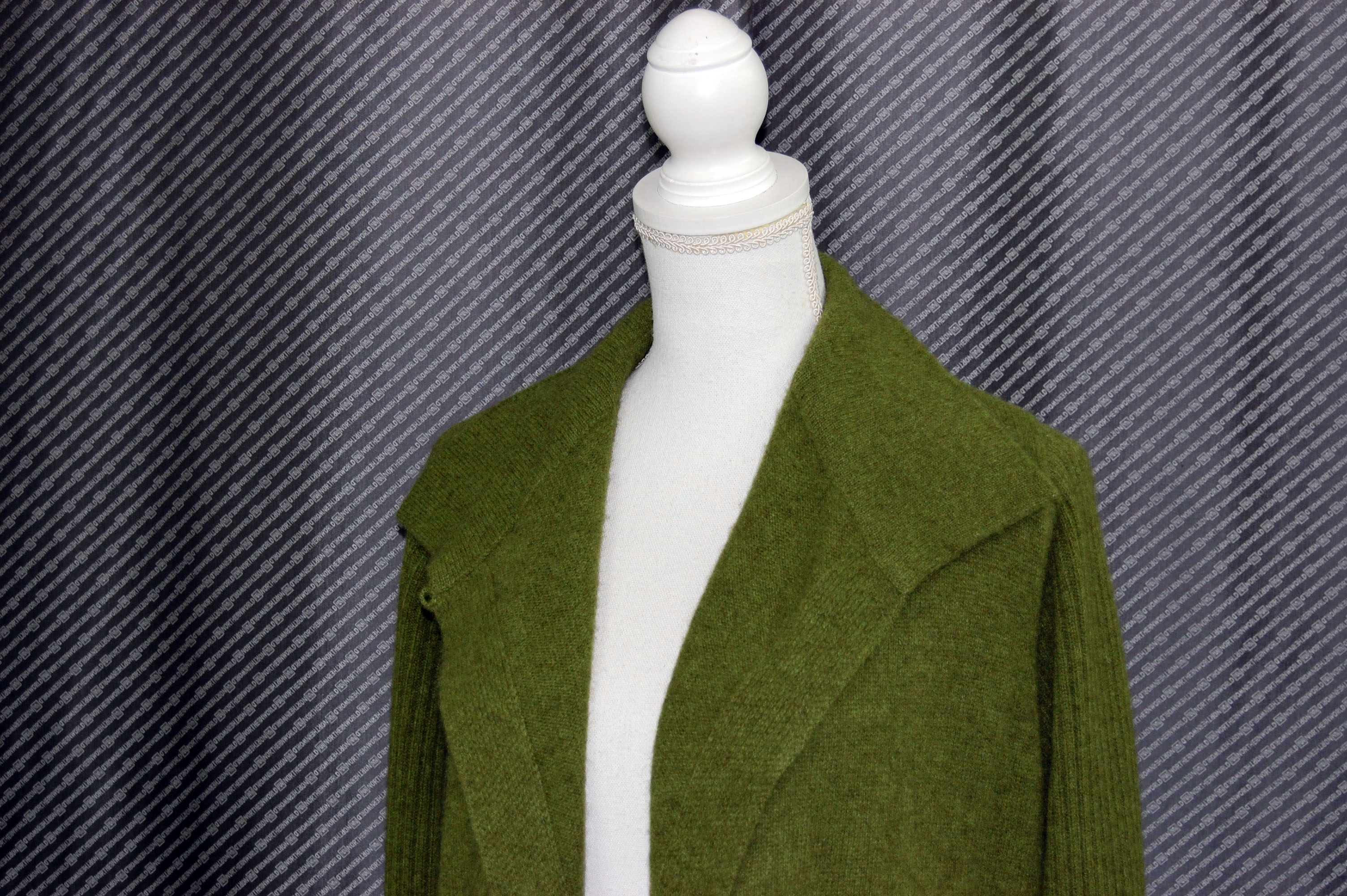 ヤクニット　ロングカーディガンの画像