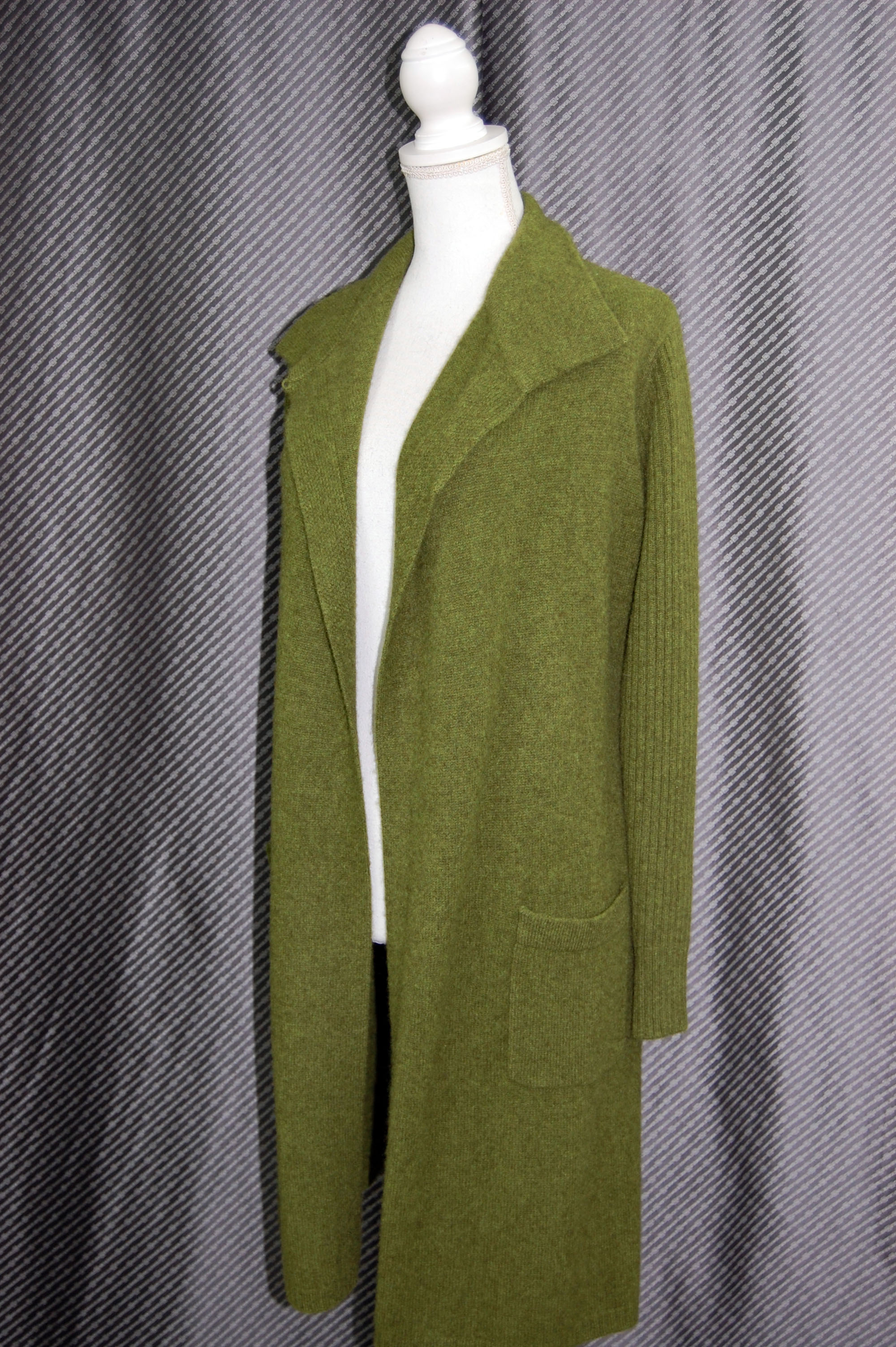 ヤクニット　ロングカーディガンの画像