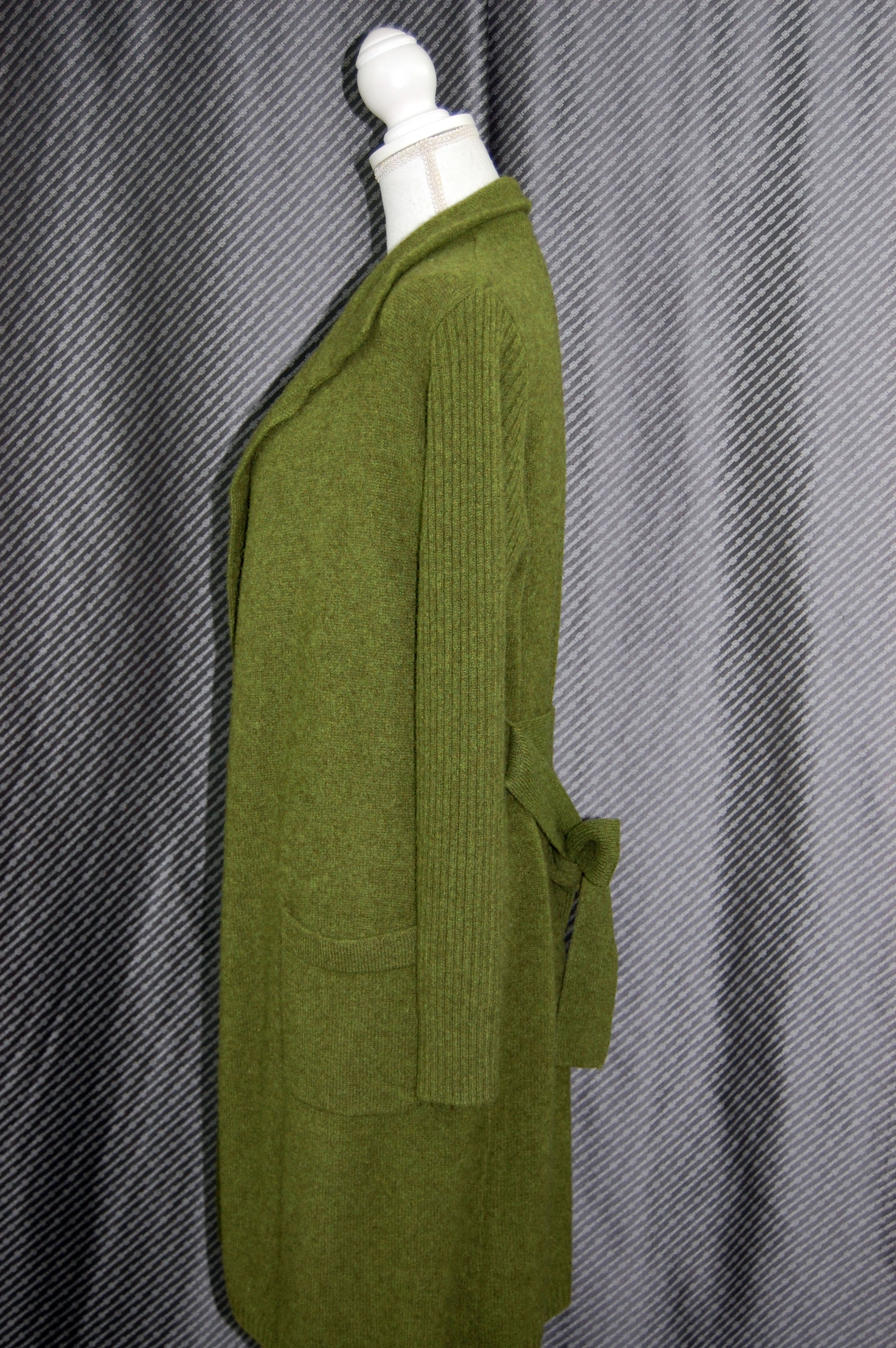 ヤクニット　ロングカーディガンの画像