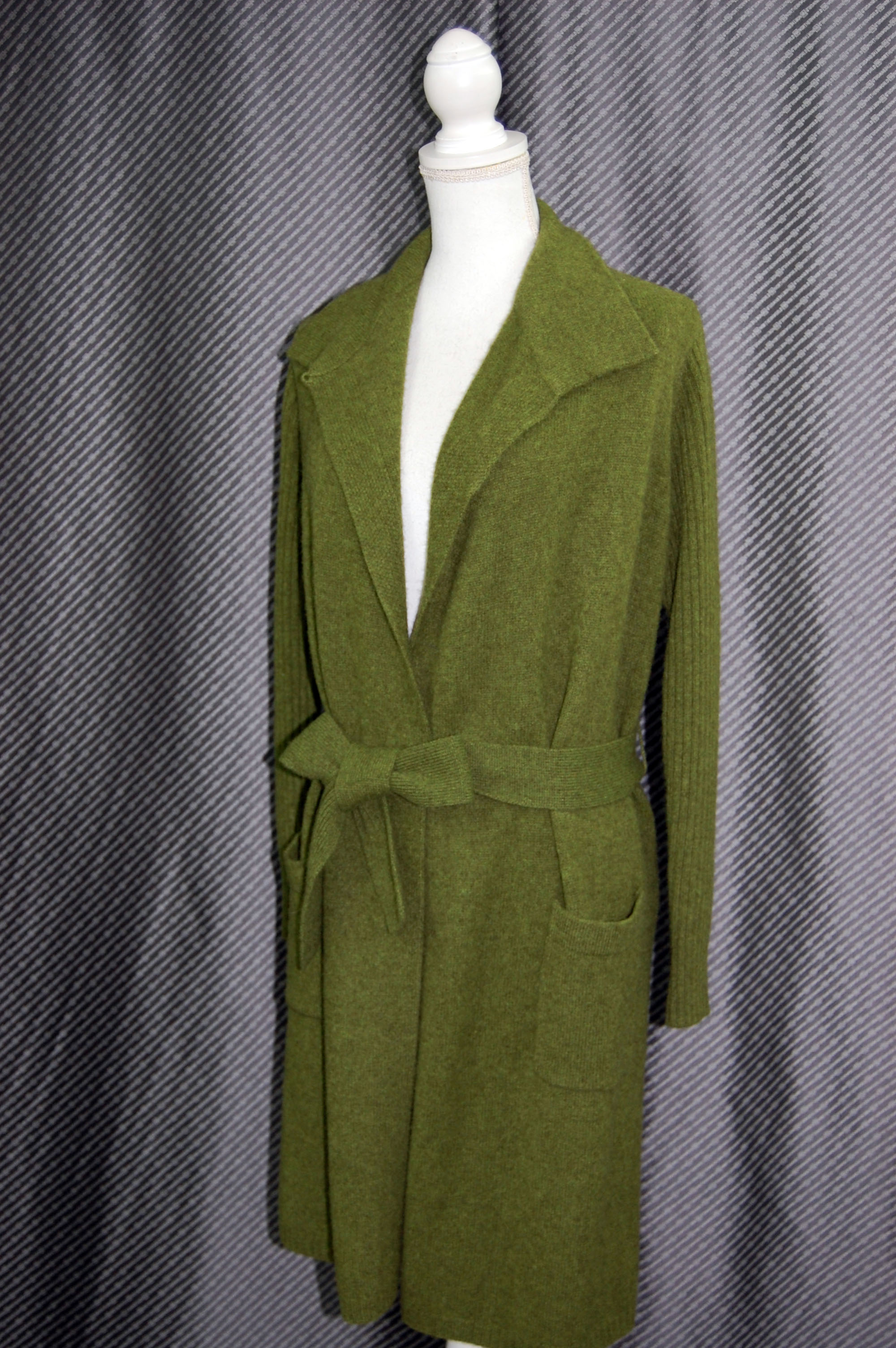 ヤクニット　ロングカーディガンの画像