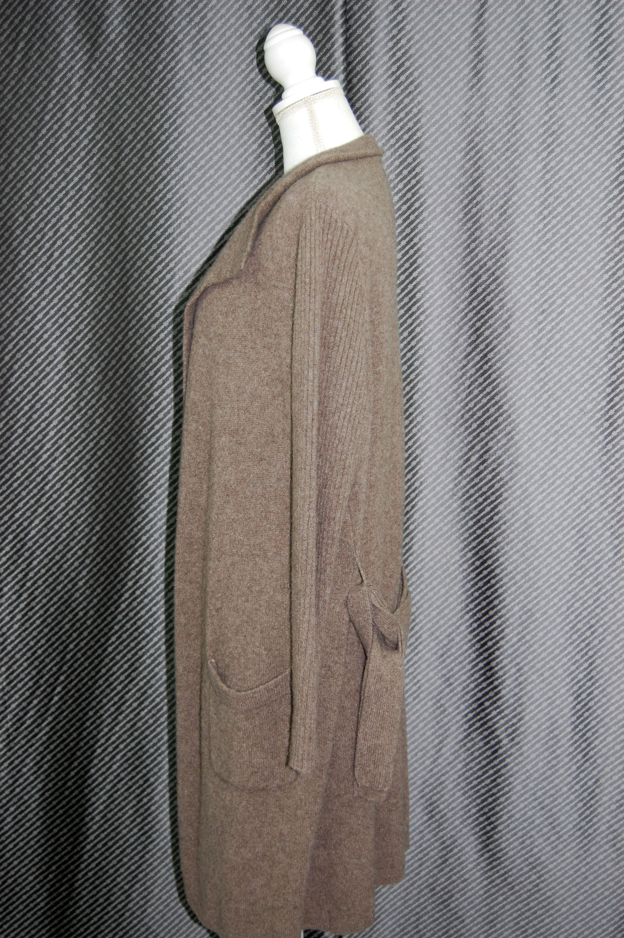 ヤクニット　ロングカーディガンの画像