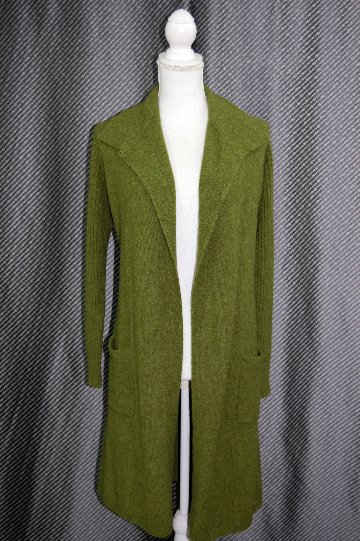 ヤクニット　ロングカーディガンの画像