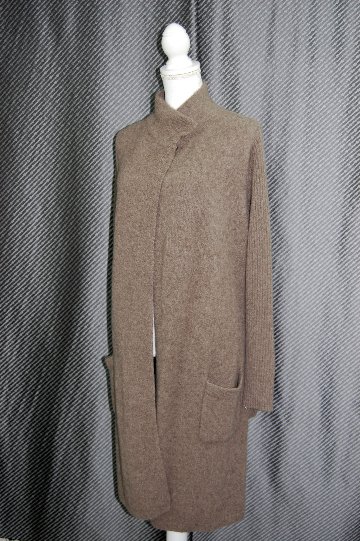 ヤクニット　ロングカーディガンの画像