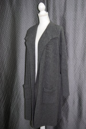 ヤクニット　ロングカーディガンの画像