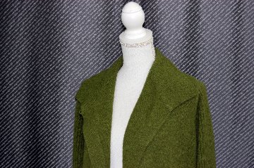 ヤクニット　ロングカーディガンの画像