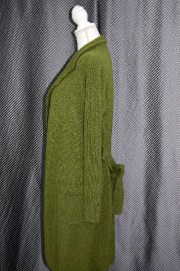 ヤクニット　ロングカーディガンの画像