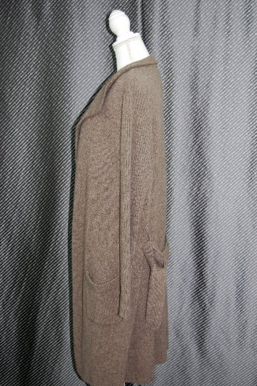 ヤクニット　ロングカーディガンの画像