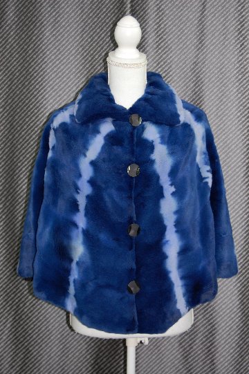 プラックトウィーゼル　リバーシブルケープの画像