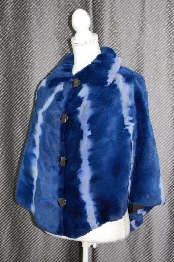 プラックトウィーゼル　リバーシブルケープの画像