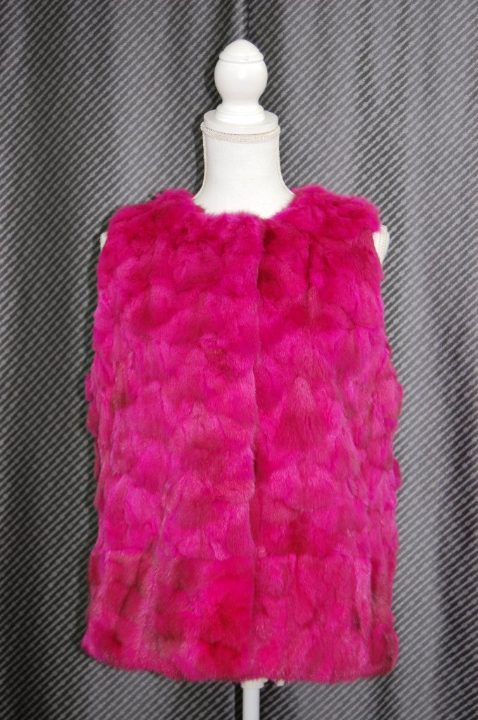 ロシアンセーブル　ピースベストの画像