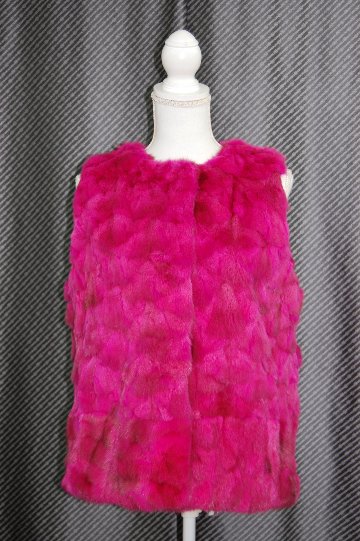 ロシアンセーブル　ピースベストの画像