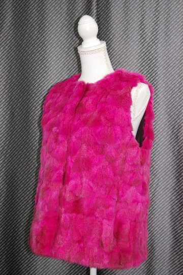 ロシアンセーブル　ピースベストの画像