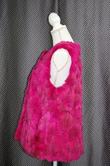 ロシアンセーブル　ピースベストの画像