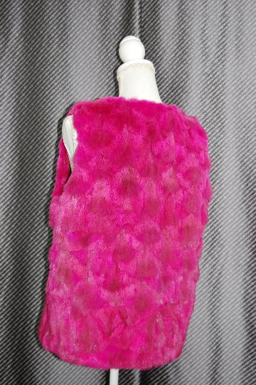 ロシアンセーブル　ピースベストの画像