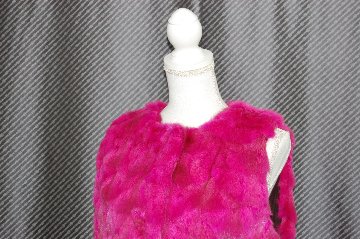 ロシアンセーブル　ピースベストの画像