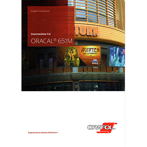 ORACAL651M（マット） 色見本帳の画像