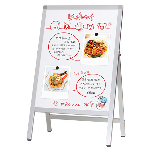 ハンディAサイン HA-462 マーカー用ホワイトボードの画像