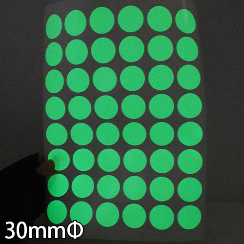 ロイヒテープ#200 丸型ステッカー 直径30mmΦの画像