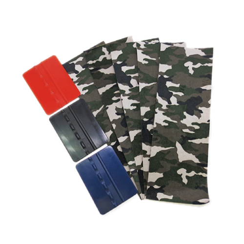 スキージ付スキージカバー　カモフラージュ（迷彩）柄　（グレー）の画像