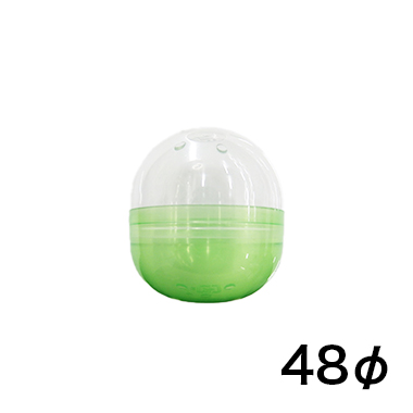 カプセル 48φ 透明/半透明緑 1000入の画像