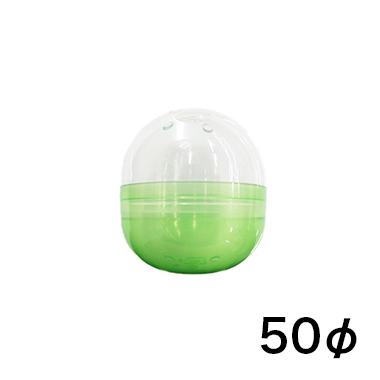 カプセル 50φ 透明/半透明緑 1000入の画像