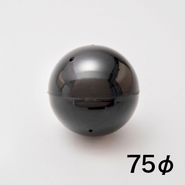 カプセル 75φ 黒 500入の画像