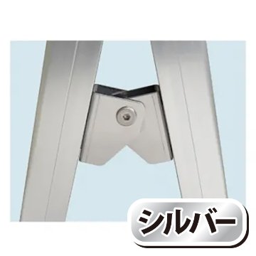 フラットオープンスタンド看板A3縦縦両面（FOSK-A3TTR・シルバー/BFOSK-A3TTR・ブラック）の画像