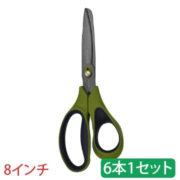 スコッチ梱包開封シザーズ 8インチ 6本1セットの画像