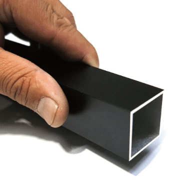 1.5t x 30mm角アルミ角パイプ(マットブラック) 4000mm 10本入の画像