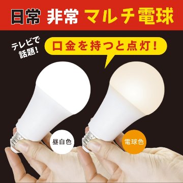 LEDマルチ電球 60形の画像