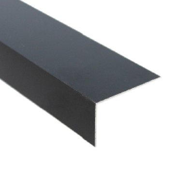 薄物アングル L0.8×20×34×3.64m(ブラック)の画像
