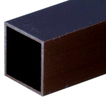 1.5t×30mm角アルミ角パイプ(ブロンズ) バラ売り 4mの画像
