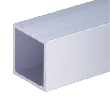 1.5t×30mm角アルミ角パイプ(生地) バラ売り 4mの画像