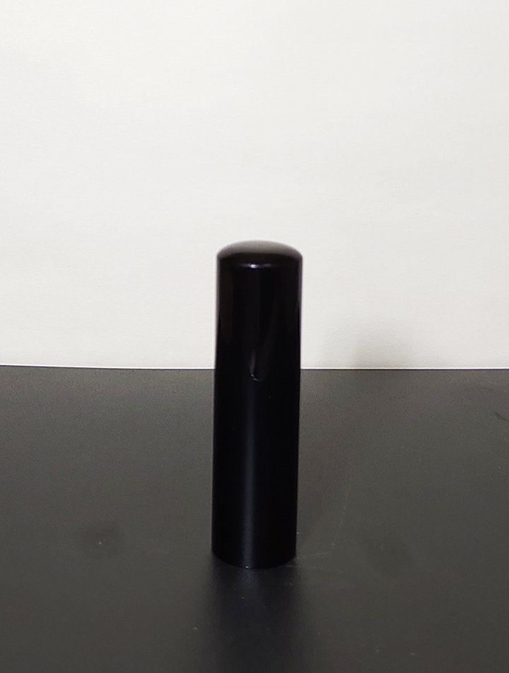 銀行印／黒水牛　16.5ｍｍ　の画像