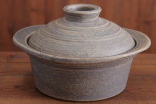 山本泰三　緑石釉煮込み鍋画像