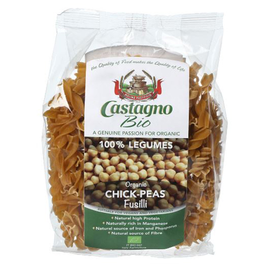 豆のショートパスタ（フジッリ　250g）の画像