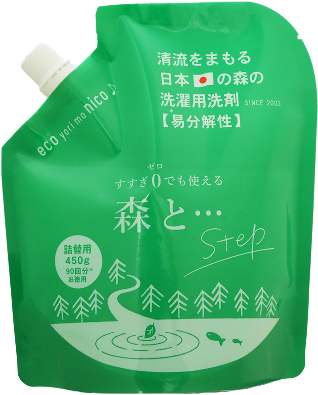 洗濯用洗剤・森と… Step（詰替パック）の画像