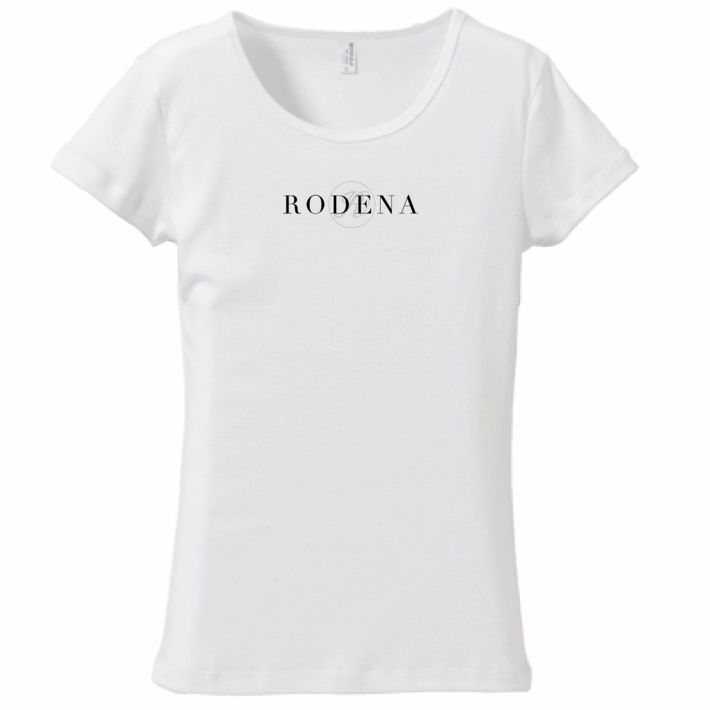 RODENA women's tops t-shirt white 0023画像