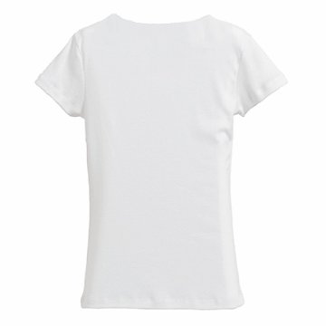 RODENA women's tops t-shirt white 0023画像