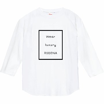 RODENA tops t-shirt white 0029画像