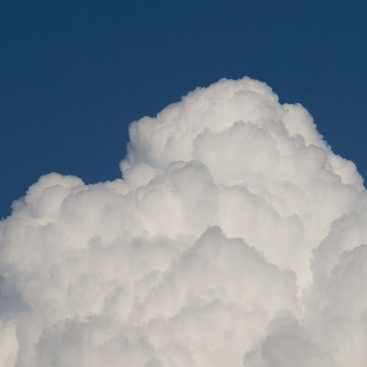 夏雲（酸素をはこぶ写真・ミニ四角額）の画像