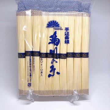手延素麺　菊川の糸　袋入り画像